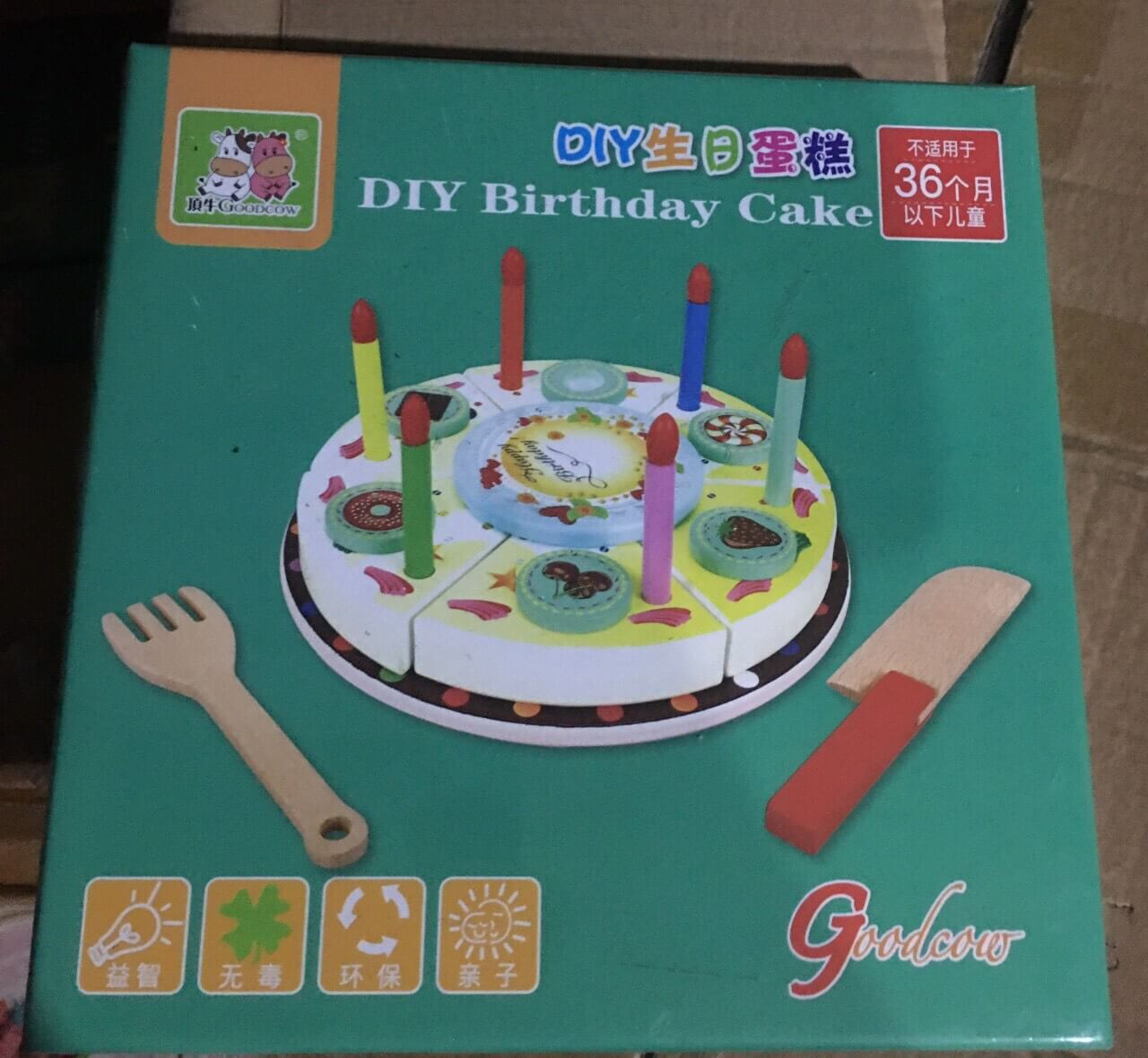 Đồ chơi bánh sinh nhật - G132B
